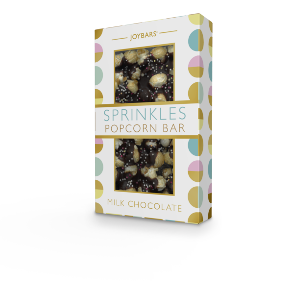 Milk Chocolate Sprinkles Popcorn Bar