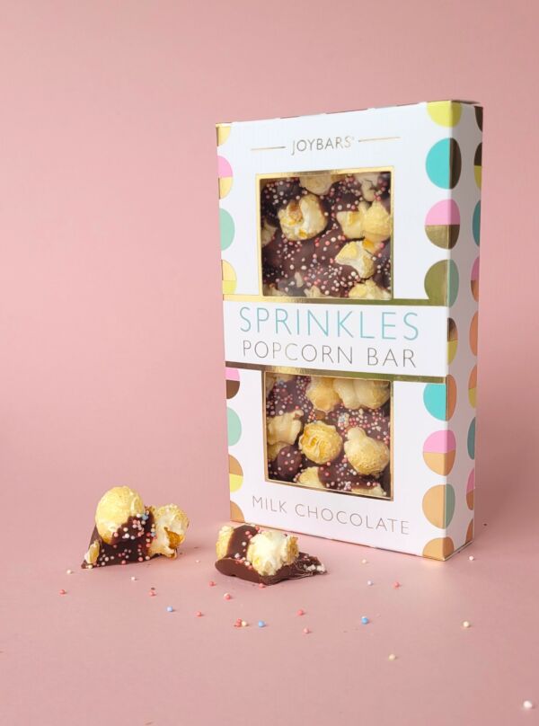 Milk Chocolate Sprinkles Popcorn Bar - Image 2