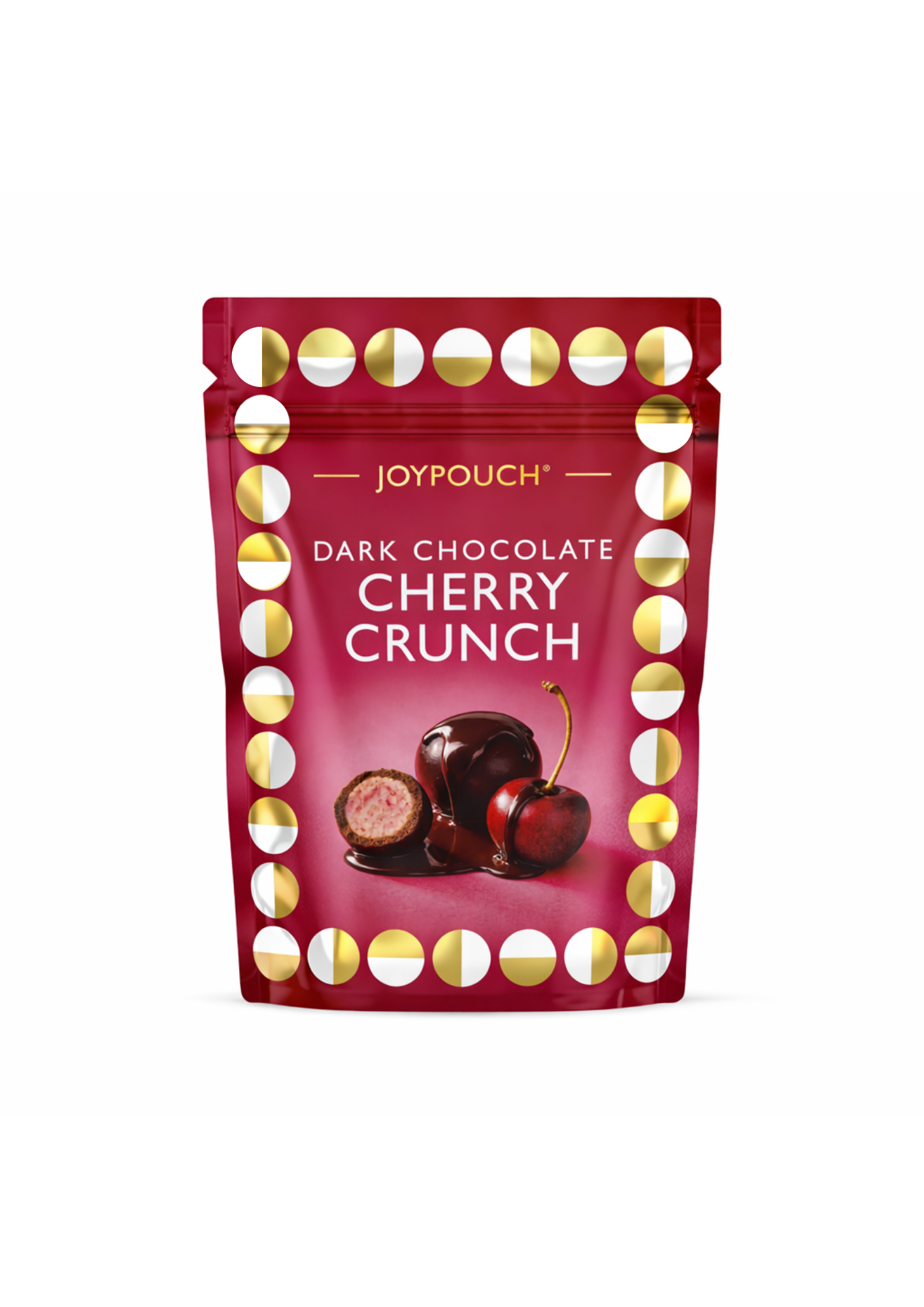 dark chocolate cherry crunch pouch | Joypots